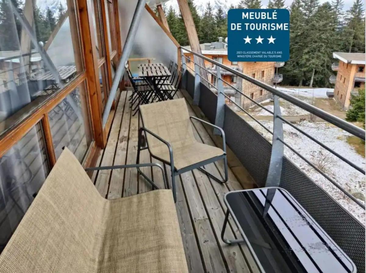 Appartement 3 Etoiles Au Pied Des Pistes Avec Balcon Ete Chamrousse Exteriör bild